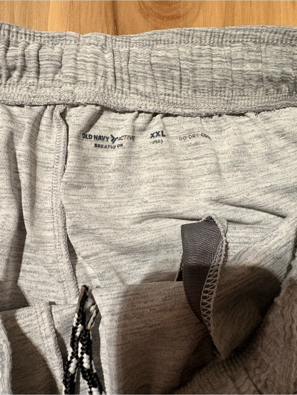 Old Navy breathe on Light Gray Athletic Drawstring Shorts
